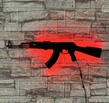 Lampada da Parete LED 3D Gun Style