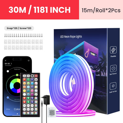 Striscia LED Neon RGB Intelligente 24V