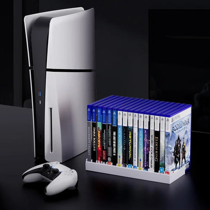Supporto Porta Giochi per PS5, Xbox, Nintendo Switch e DVD