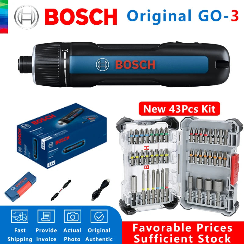 BOSCH GO 3 – Cacciavite Elettrico Cordless 3.6V