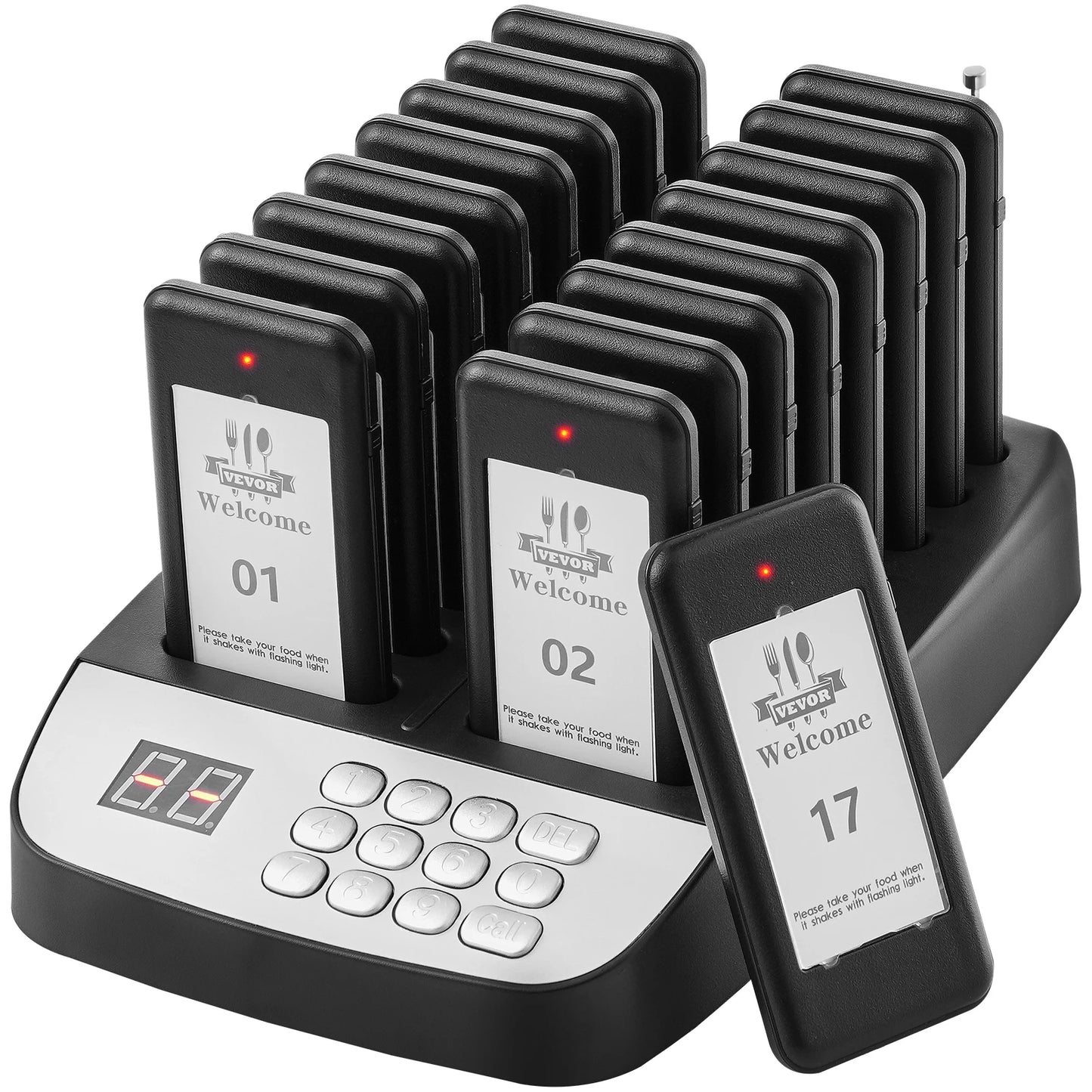 VEVOR 16pcs Restaurant Pager System
