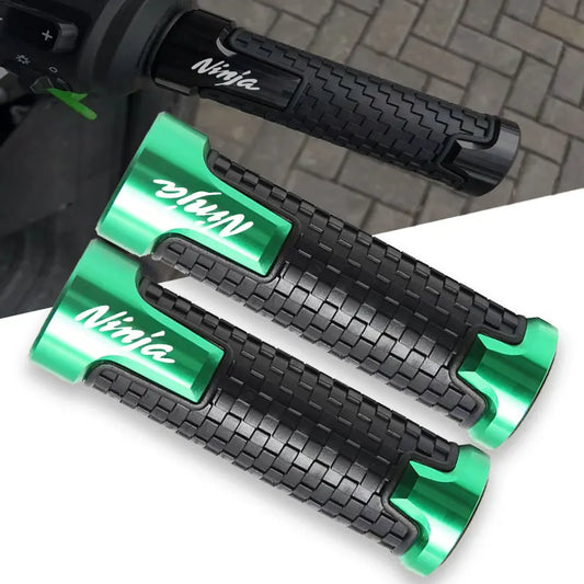 Manopole Moto in Alluminio Billet e Gomma