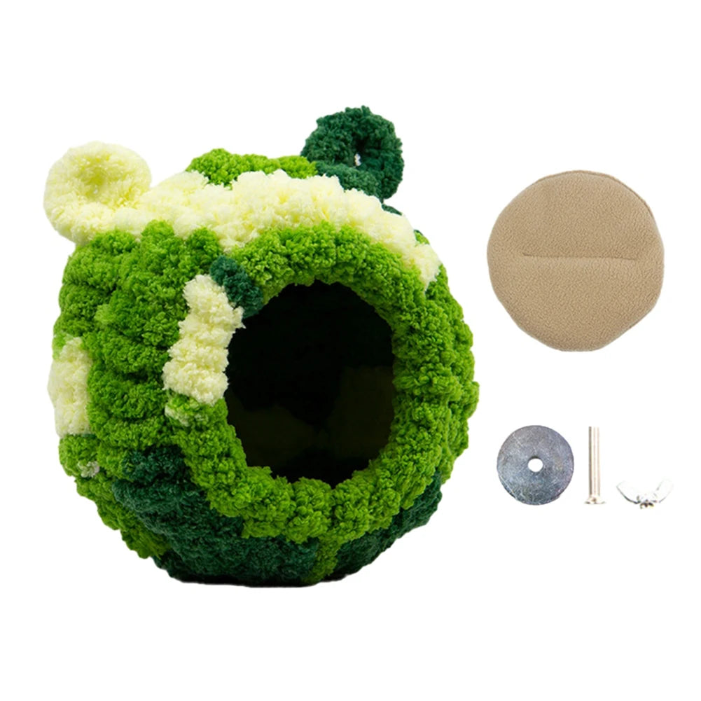 Tenda Nido in Peluche per Uccelli