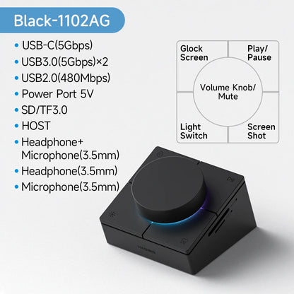 Hagibis UC-1102AG USB-C Hub 8 in 1