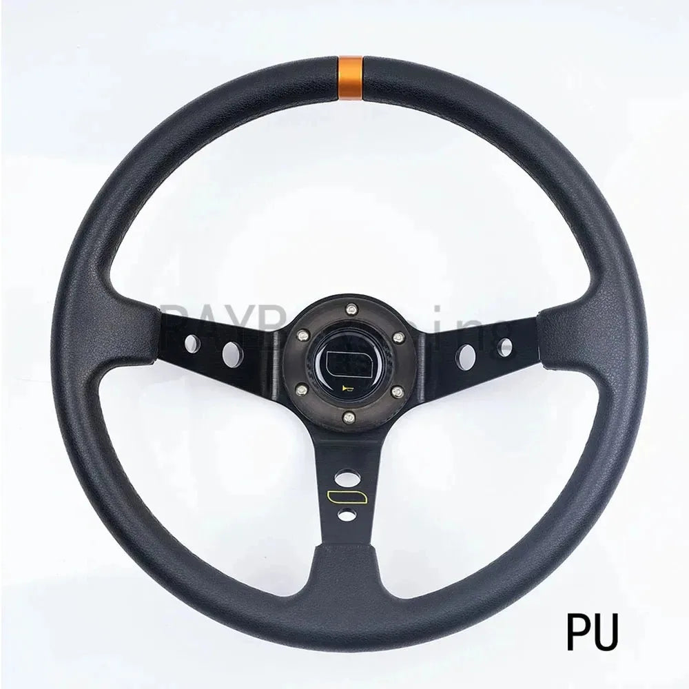 Volante Racing OMP 350mm Scamosciato