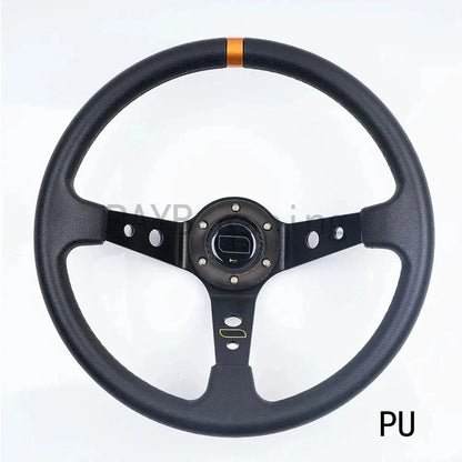 Volante Racing OMP 350mm Scamosciato