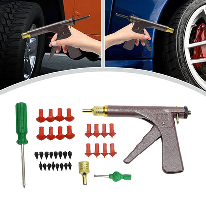 Portable Car Wheel Vacuum Tire Repair Tool Kit