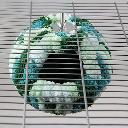 Tenda Nido in Peluche per Uccelli