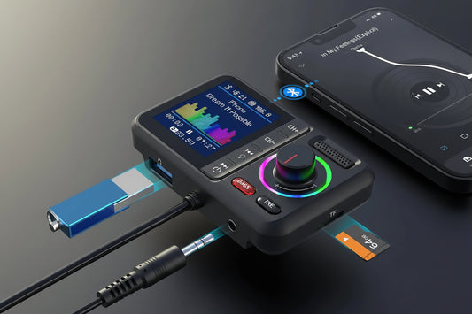 Trasmettitore FM Wireless Multifunzionale