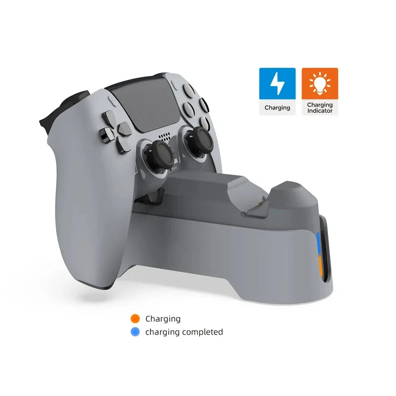 Dock di Ricarica Doppio per Controller PS5 con LED