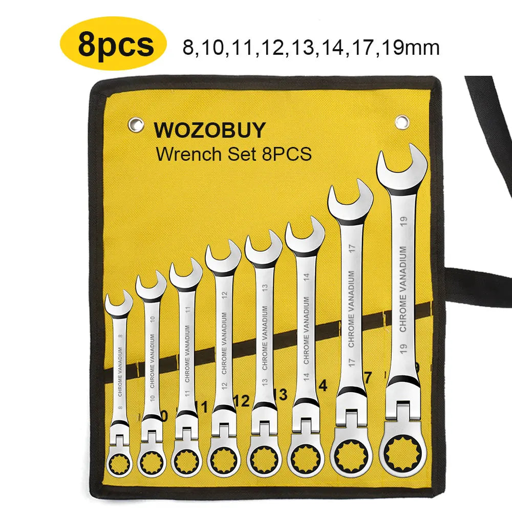 WOZOBUY – Set Chiavi a Cricchetto
