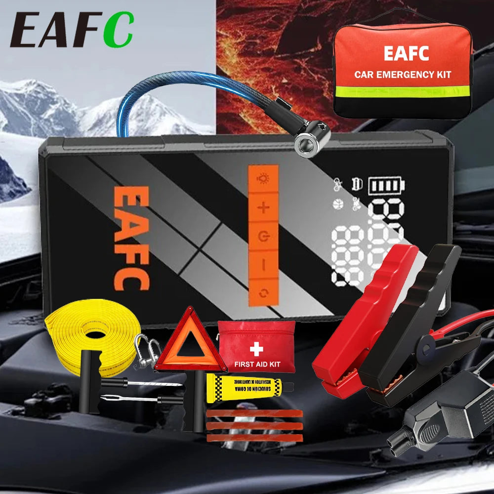 EAFC 1200A Jump Starter &amp; Air Compressor