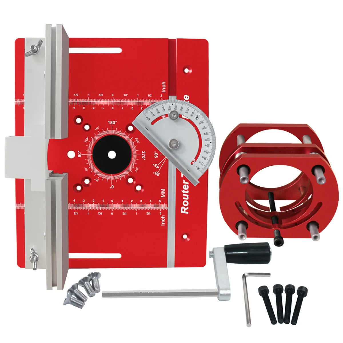 FNICEL Router Table Insert Plate Set