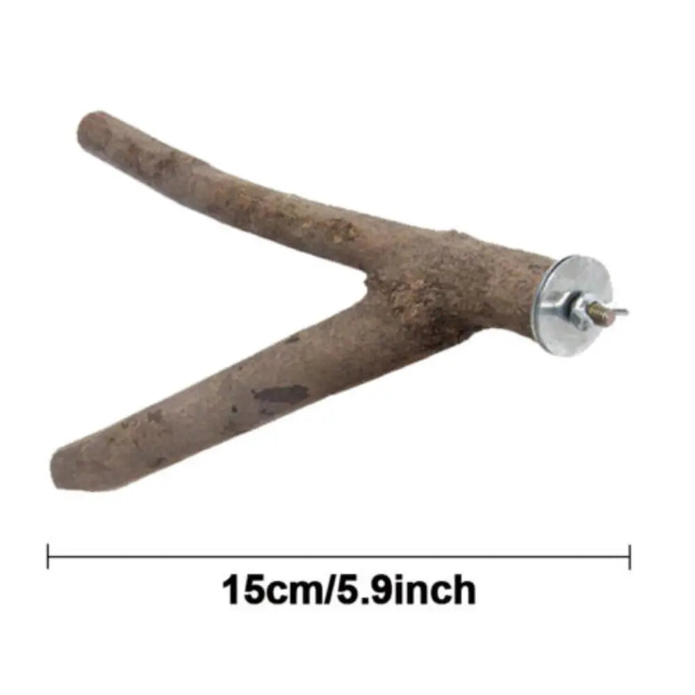 Supporto in Legno per Uccelli – 2 Pezzi