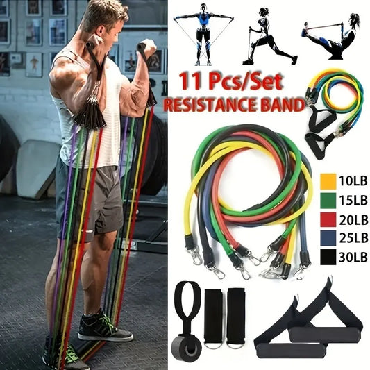 Set 11 in 1 Pull Rope &amp; Resistance Bands
