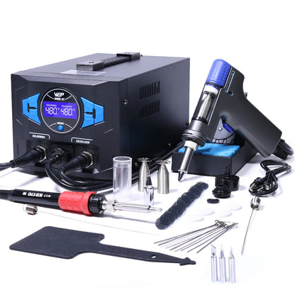 WEP 948D-III 2-in-1 ESD Safe Desoldering &amp; Soldering Station