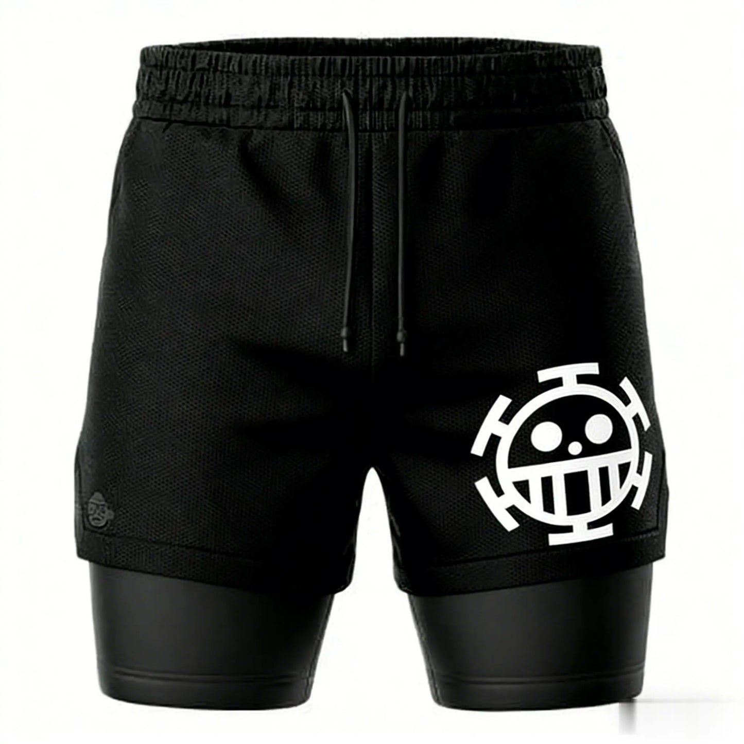 One Piece Anime Double-Layer Shorts