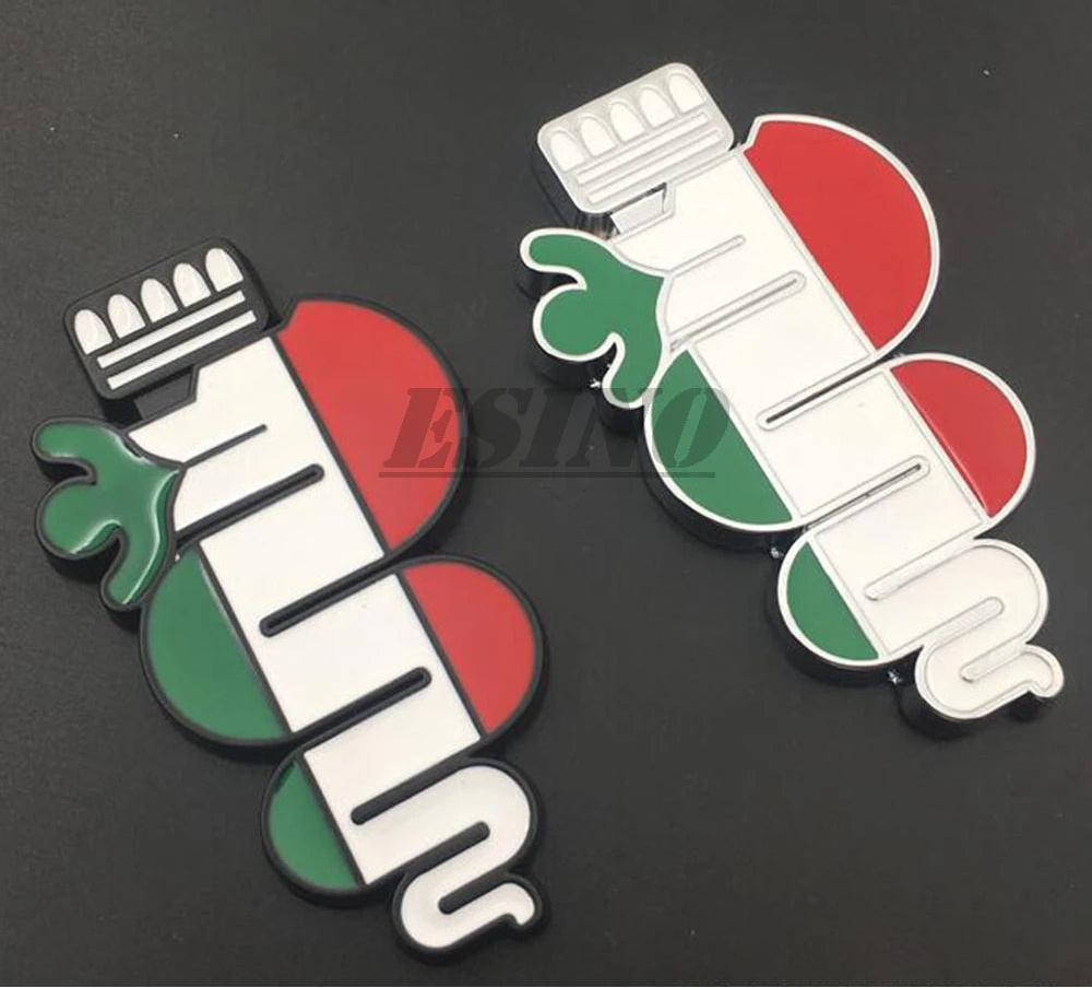 Badge Griglia Anteriore 3D Alfa Romeo