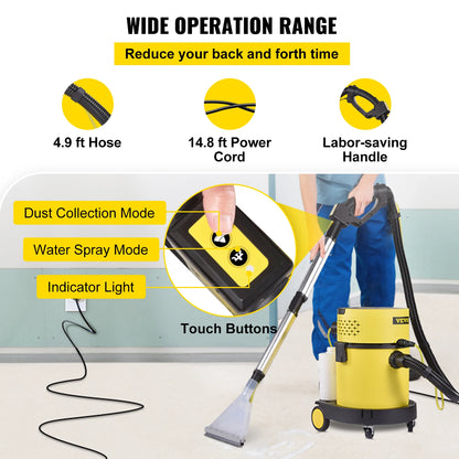 VEVOR Wet &amp; Dry Vacuum 5.3 Gallon – 4 in 1