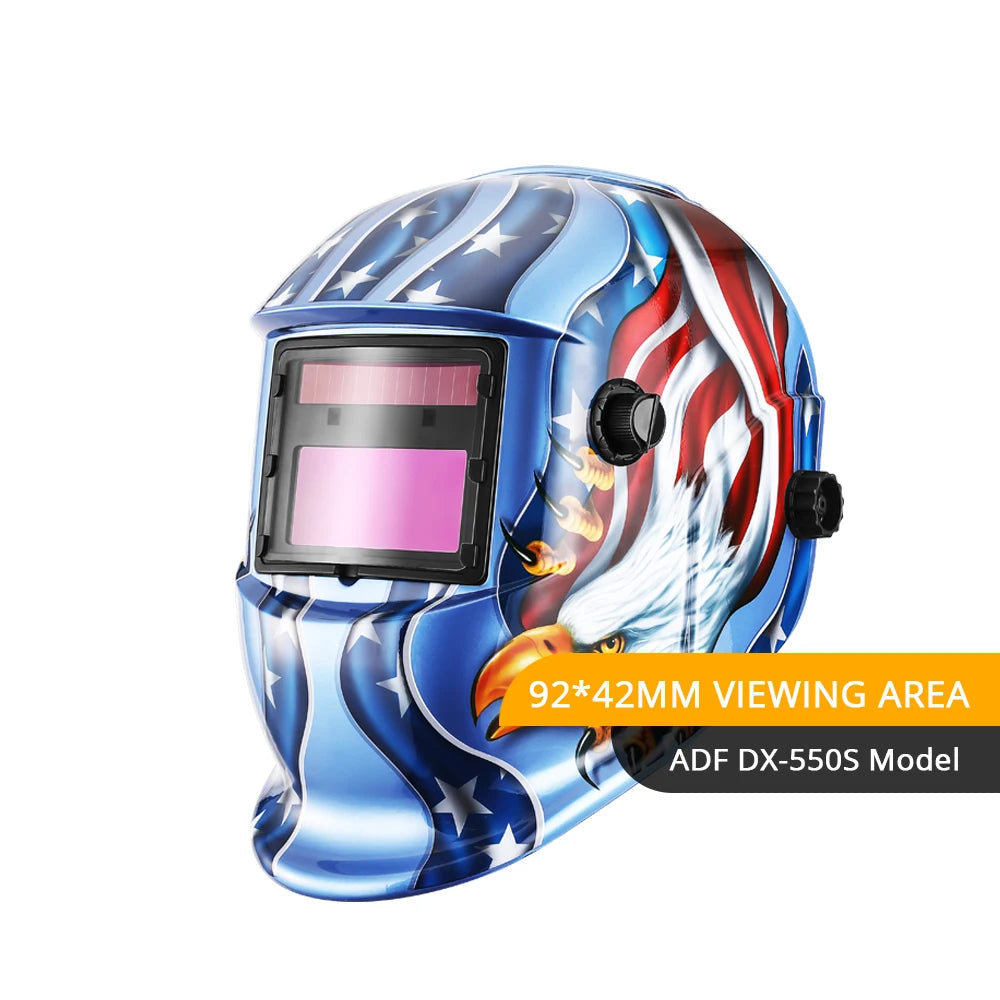 DEKOPRO MZ224 Solar Auto Darkening Welding Helmet