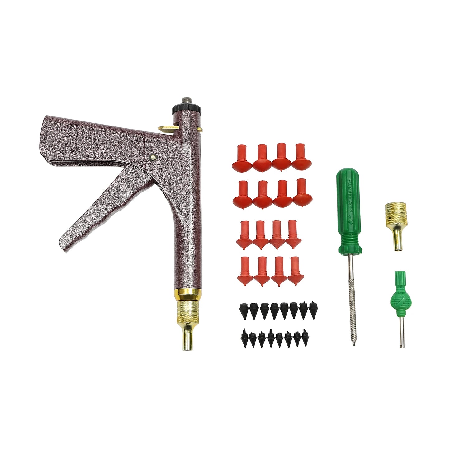 Portable Car Wheel Vacuum Tire Repair Tool Kit