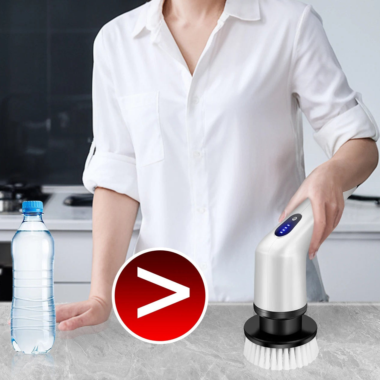 DayPlus Cordless Electric Spin Scrubber
