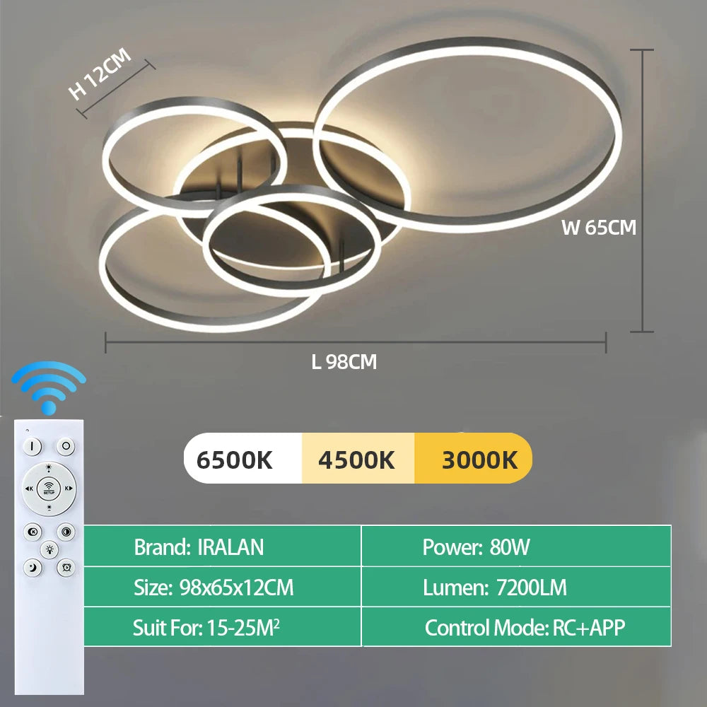 Lampadario LED Moderno