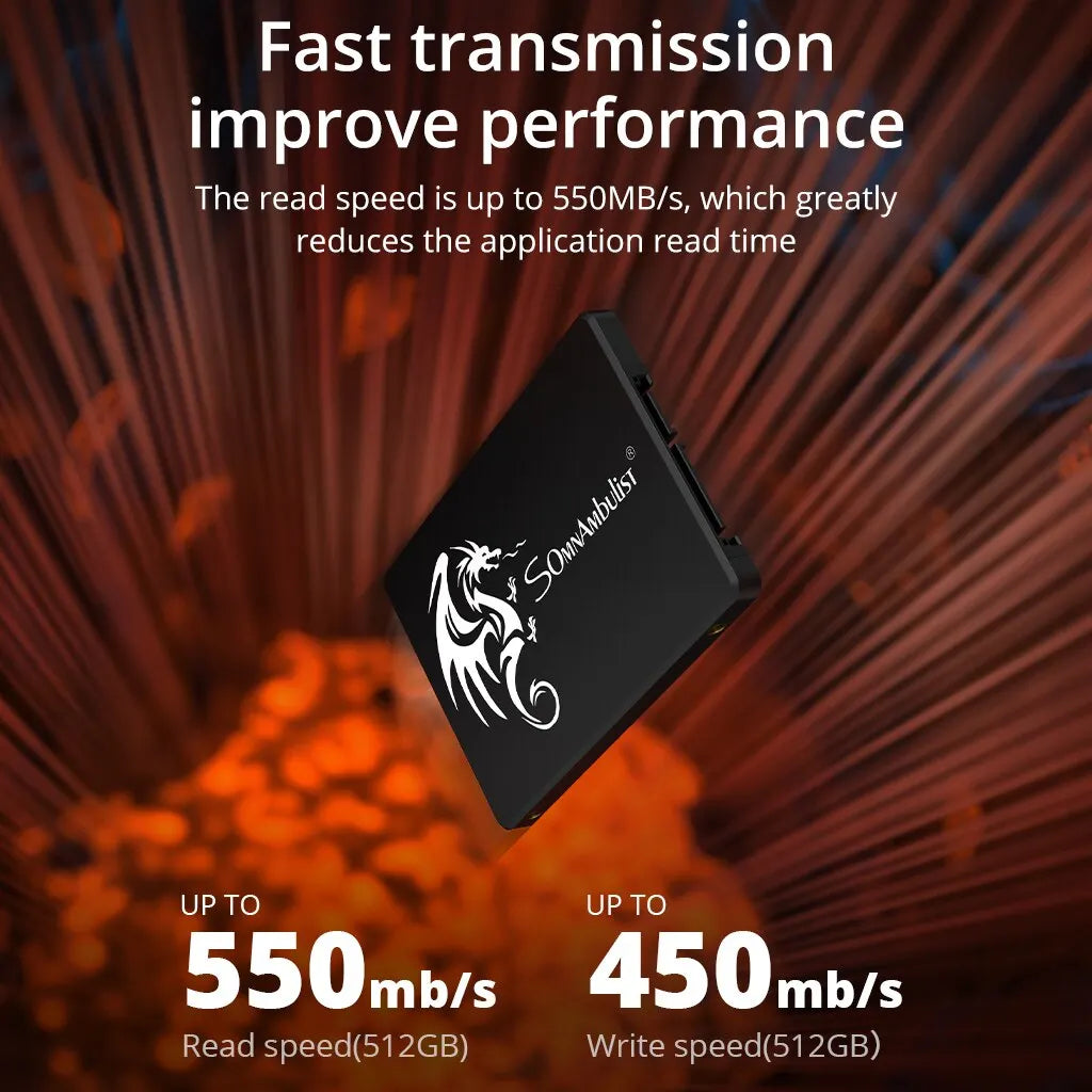 SSD Interno SATA III 2,5" SomnAmbulist
