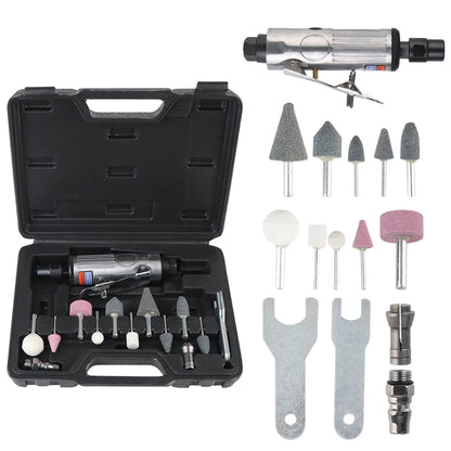 Kit Smerigliatrice Pneumatica Professionale 16 Pezzi