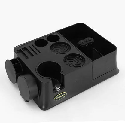 Stazione Tamper Espresso con Knock Box Magnetico