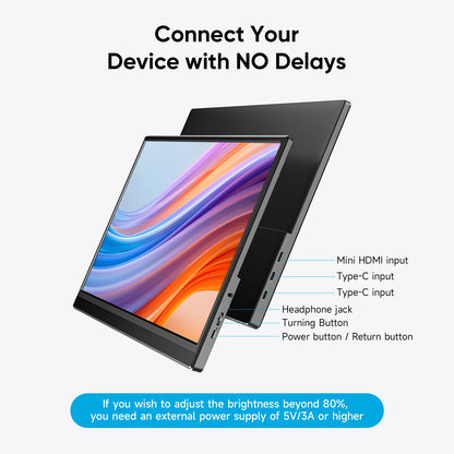 Dopesplay Monitor Portatile 15.6" FHD