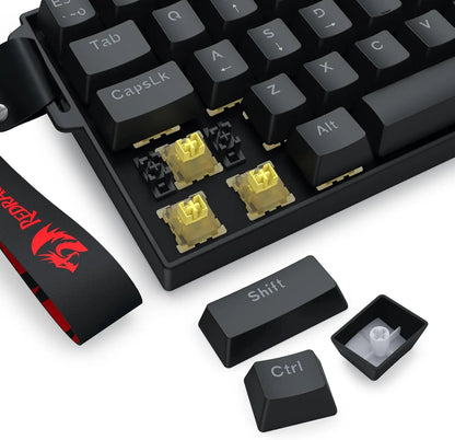 K617 M — Tastiera Gaming Meccanica 61 Tasti con Switch Hall Effect di Redragon