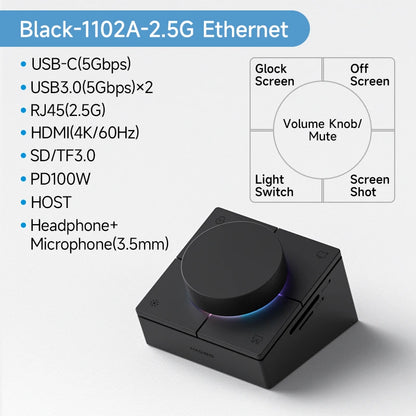 Hagibis UC-1102AG USB-C Hub 8 in 1