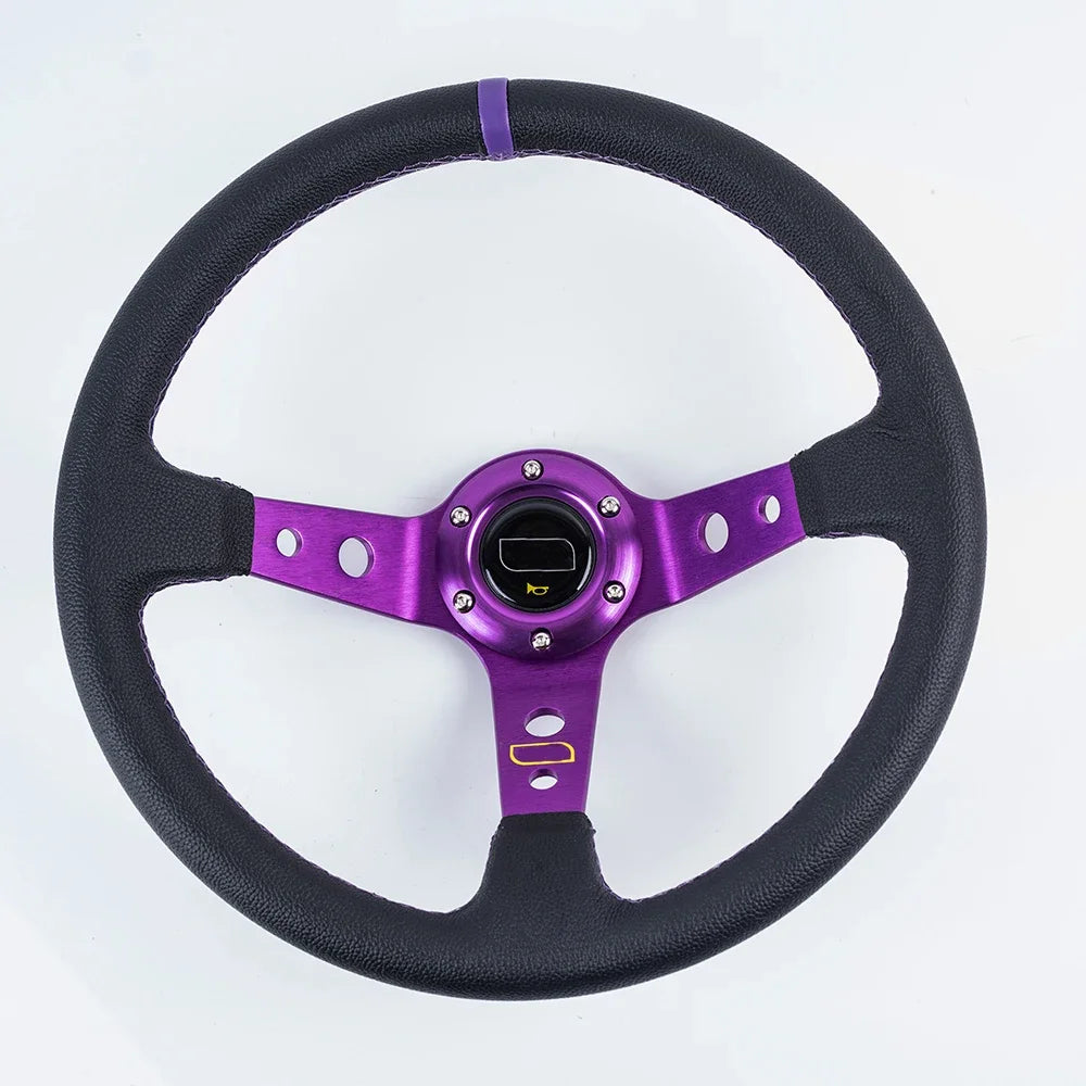 Volante Racing OMP 350mm Scamosciato
