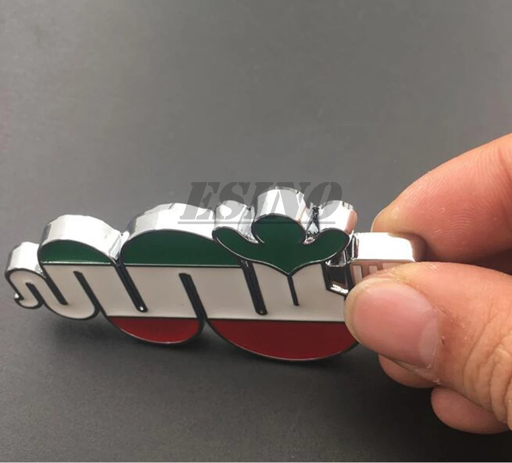 Badge Griglia Anteriore 3D Alfa Romeo