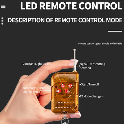 Luci Stroboscopiche LED Multicolore TENABLY
