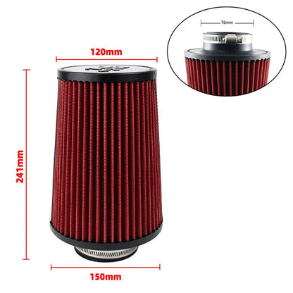 Filtro Aria Intake Cone Alto Flusso