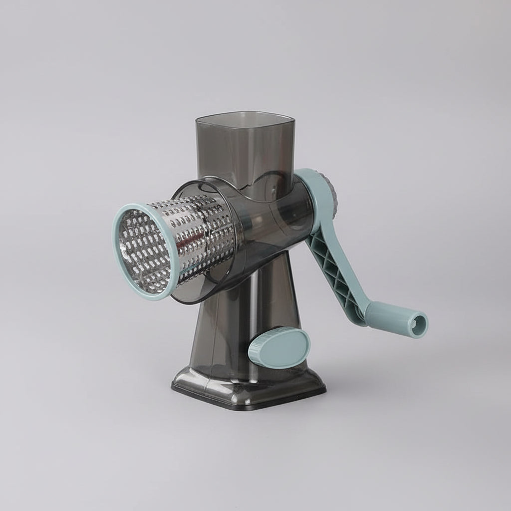 Grattugia Rotante 3 in 1 in Acciaio Inox