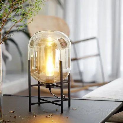 Lampada da Pavimento in Vetro Nordic Postmoderno