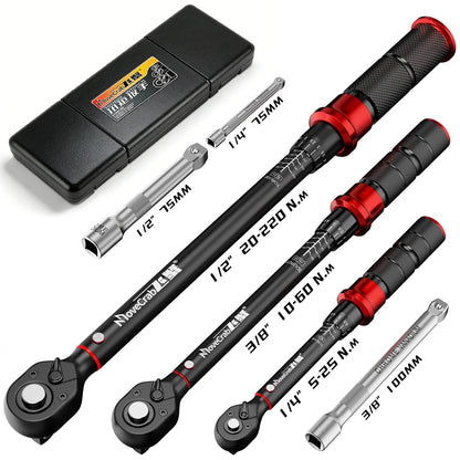 MoveCrab Mechanical Torque Wrench Set 6PCS 5–220N·m