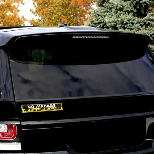 Adesivi "No Airbags"