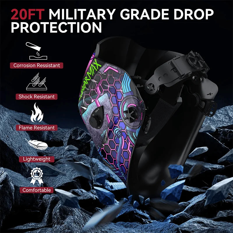 ARCCAPTAIN Welding Helmet Auto Darkening
