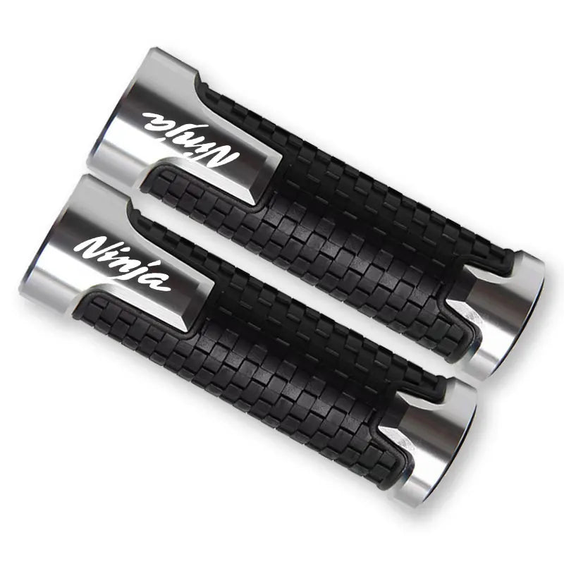 Manopole Moto in Alluminio Billet e Gomma