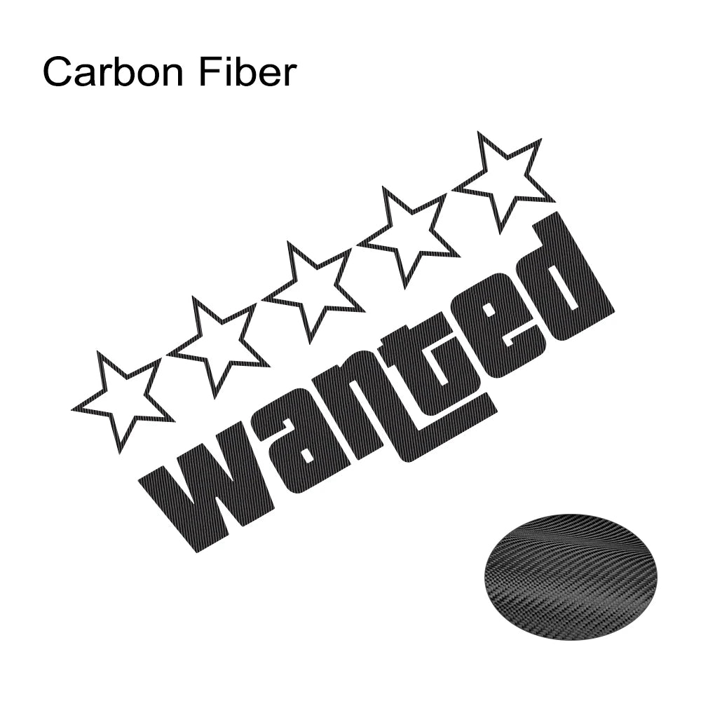 Adesivo "Wanted Laser"