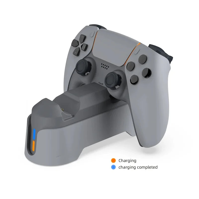 Dock di Ricarica Doppio per Controller PS5 con LED