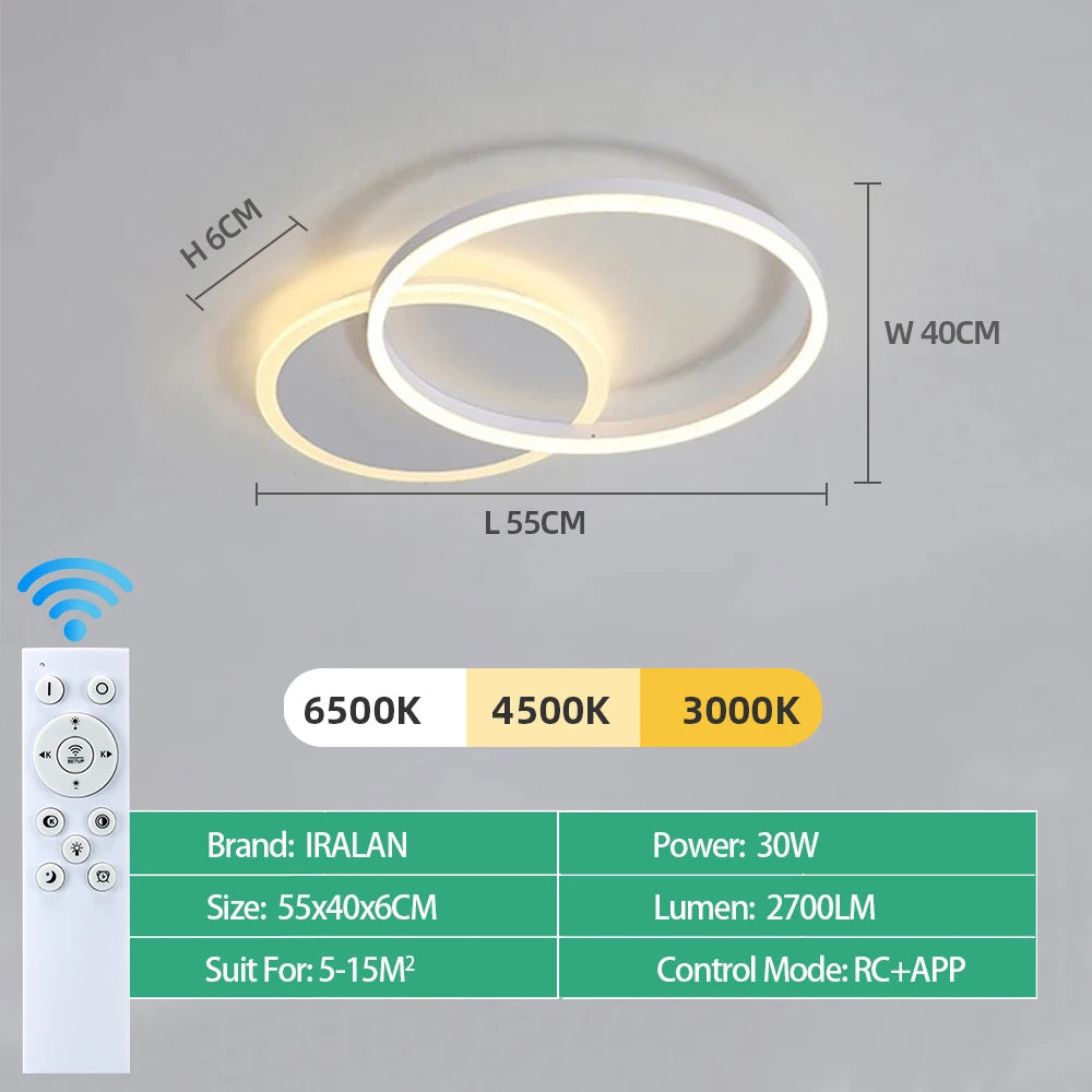 Lampadario LED Moderno