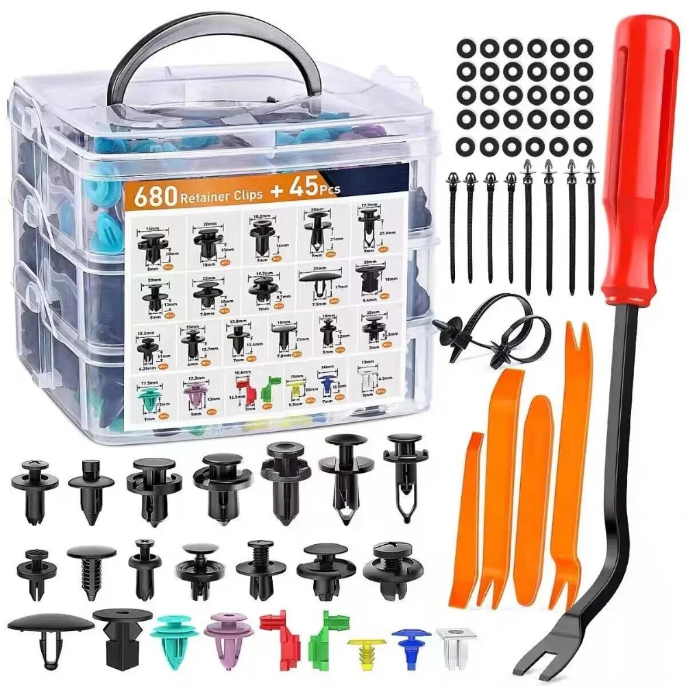 Kit Fastener Clip Auto