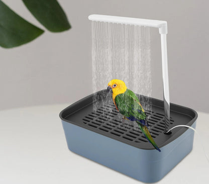Vasca da Bagno Elettrica per Uccelli e Pappagalli