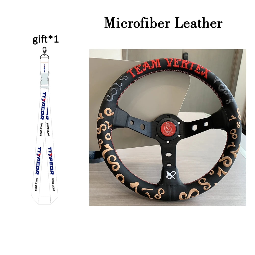 Volante Racing VERTEX 320mm in Pelle
