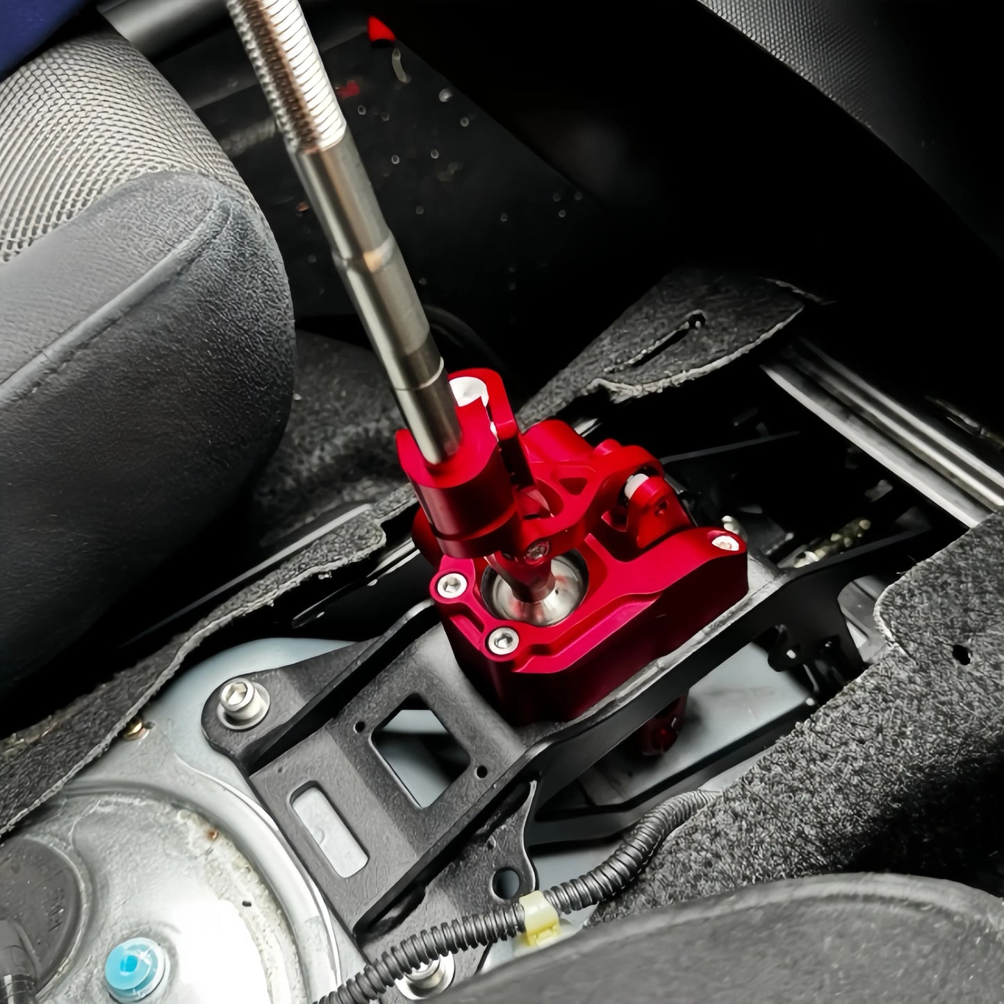 Leva Cambio Short Shifter Regolabile in Alluminio | Gear Shift Performance per Honda Fit GK5 e Modelli Compatibili